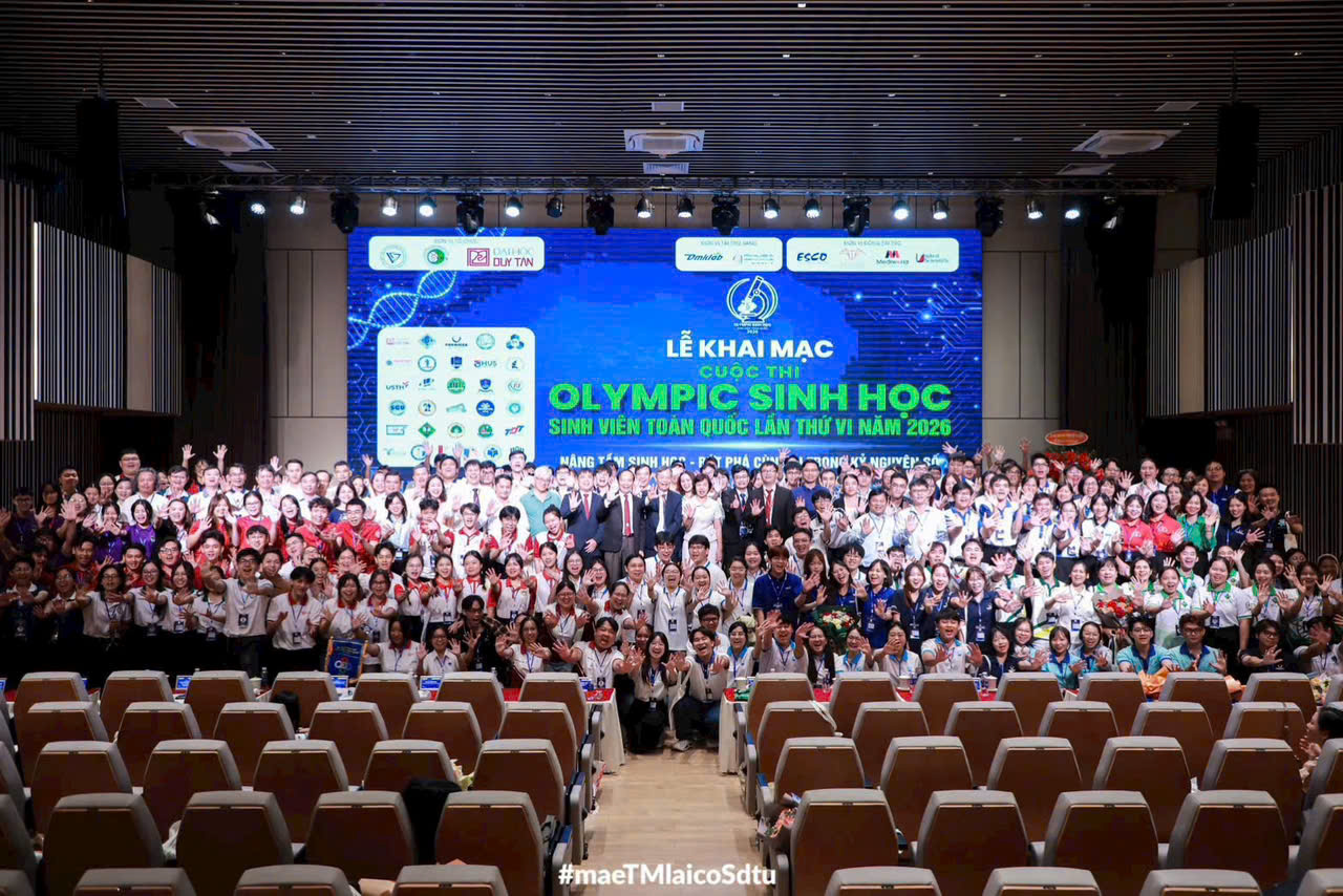 công ty DMK tham gia tài trợ olympic sinh học 2026